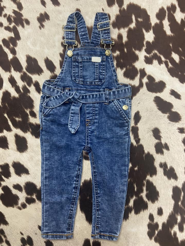 #010325 7 For All ManKind Overalls Size 18M