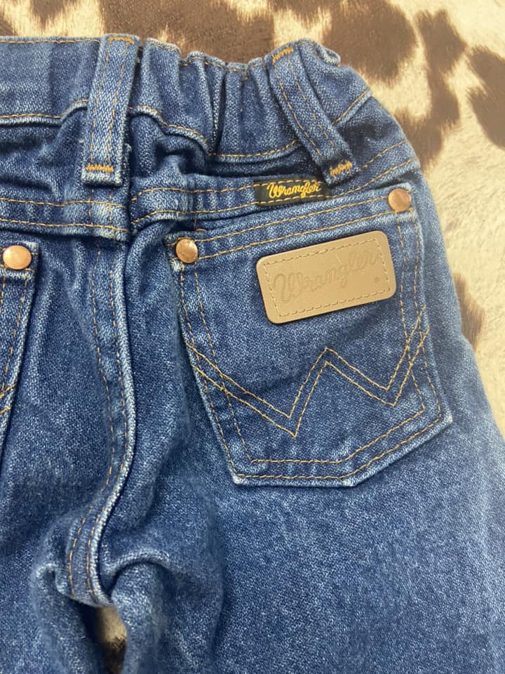 #010425 Wrangler Jeans Boys Cowboy Cut Size 2T