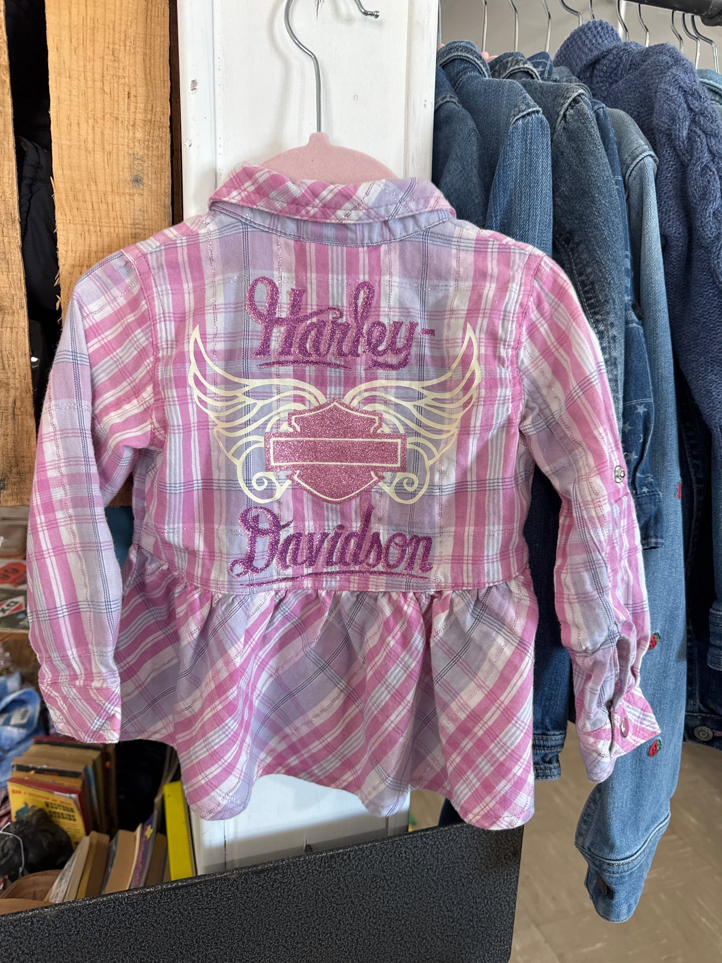 #033025 Harley Davidson Shirt Size 2T
