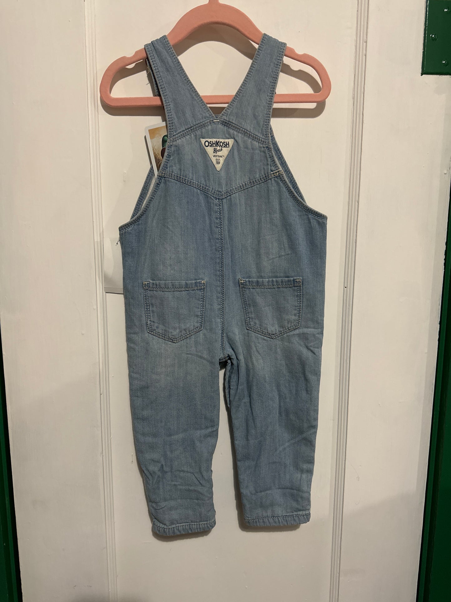 #020425 OshKosh Overalls Size 12M