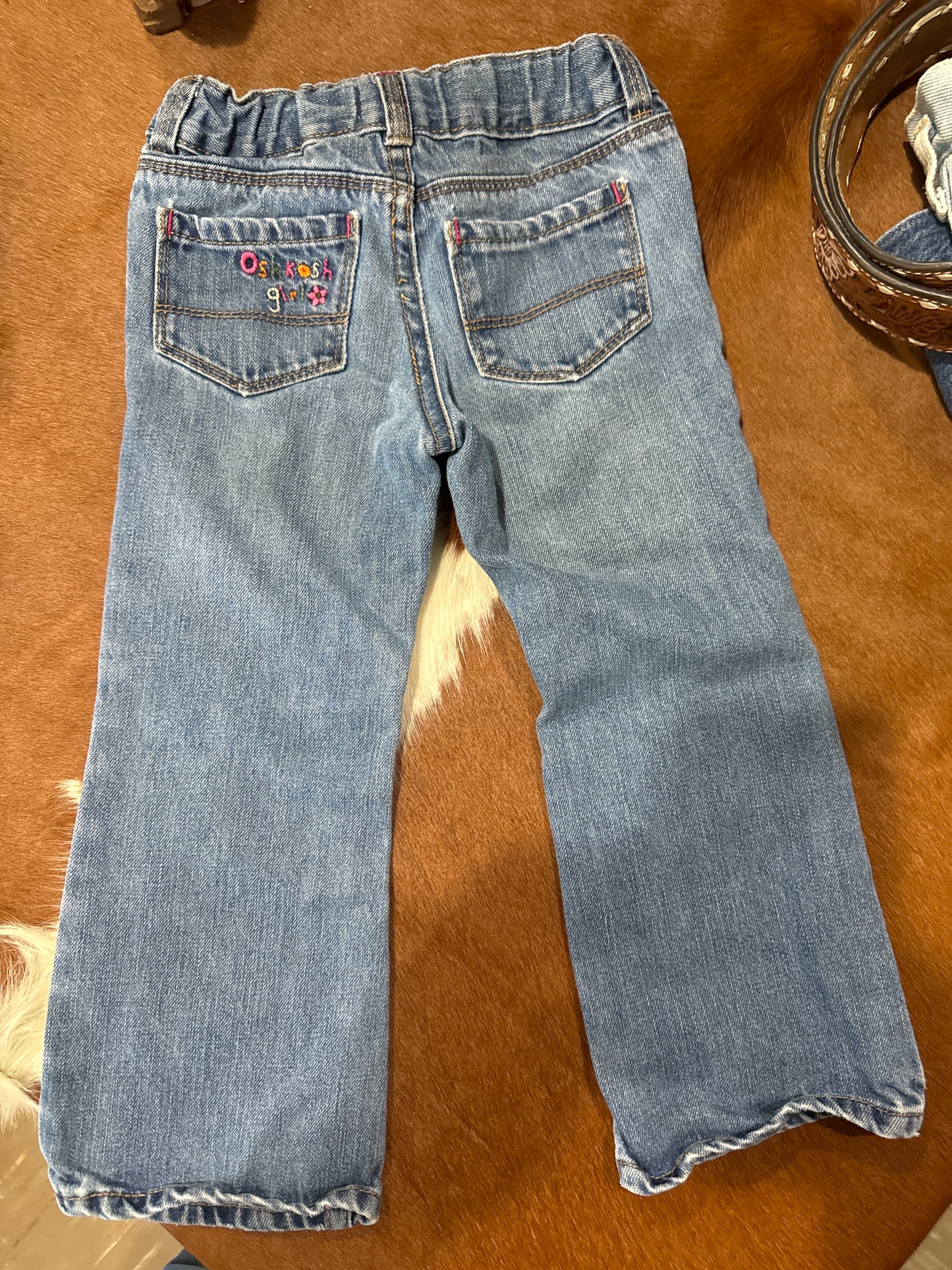#012225 OshKosh Girls Jeans Size 3T