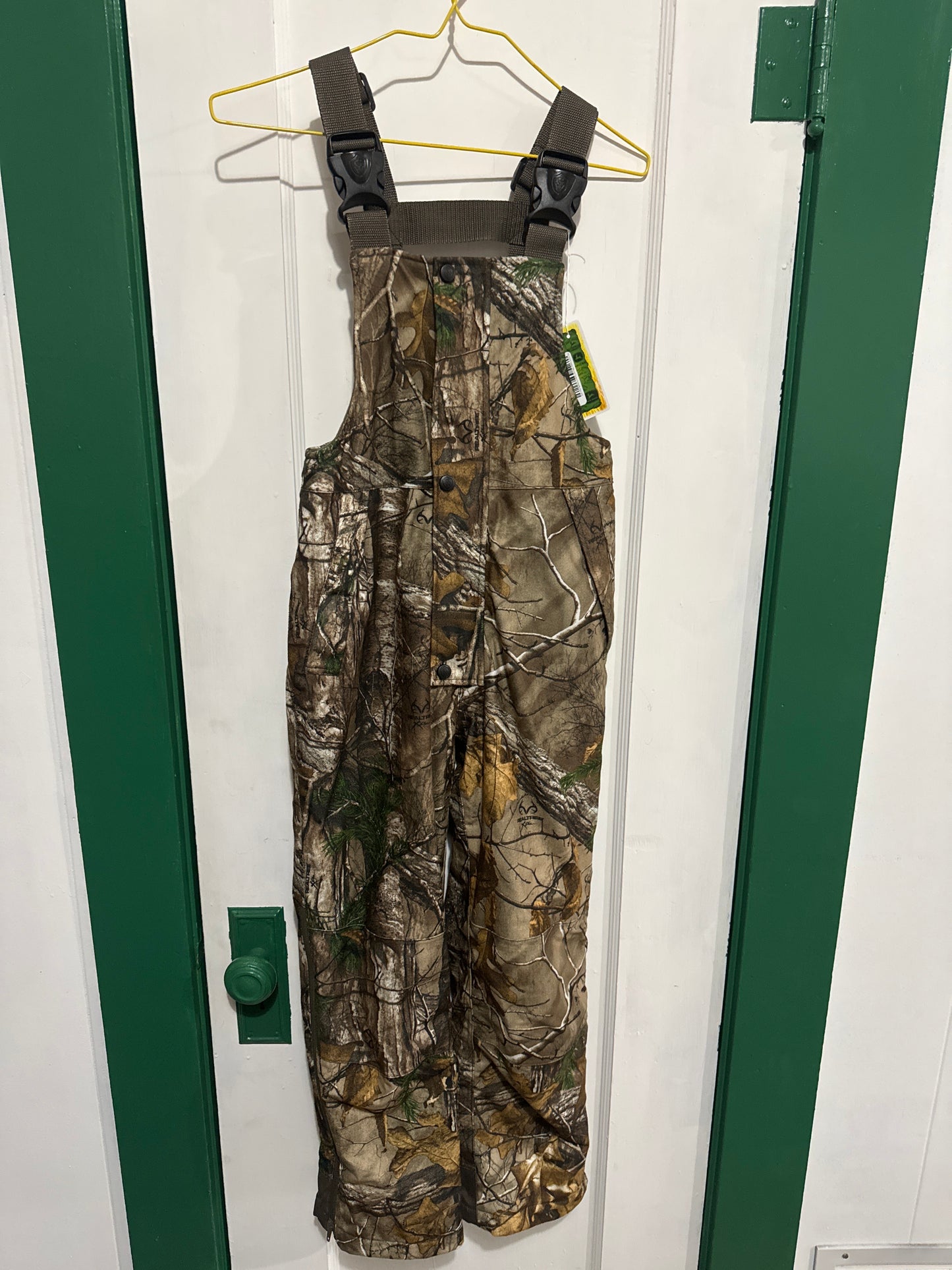 #012225 Game Winner Camo Overalls Size 4-6