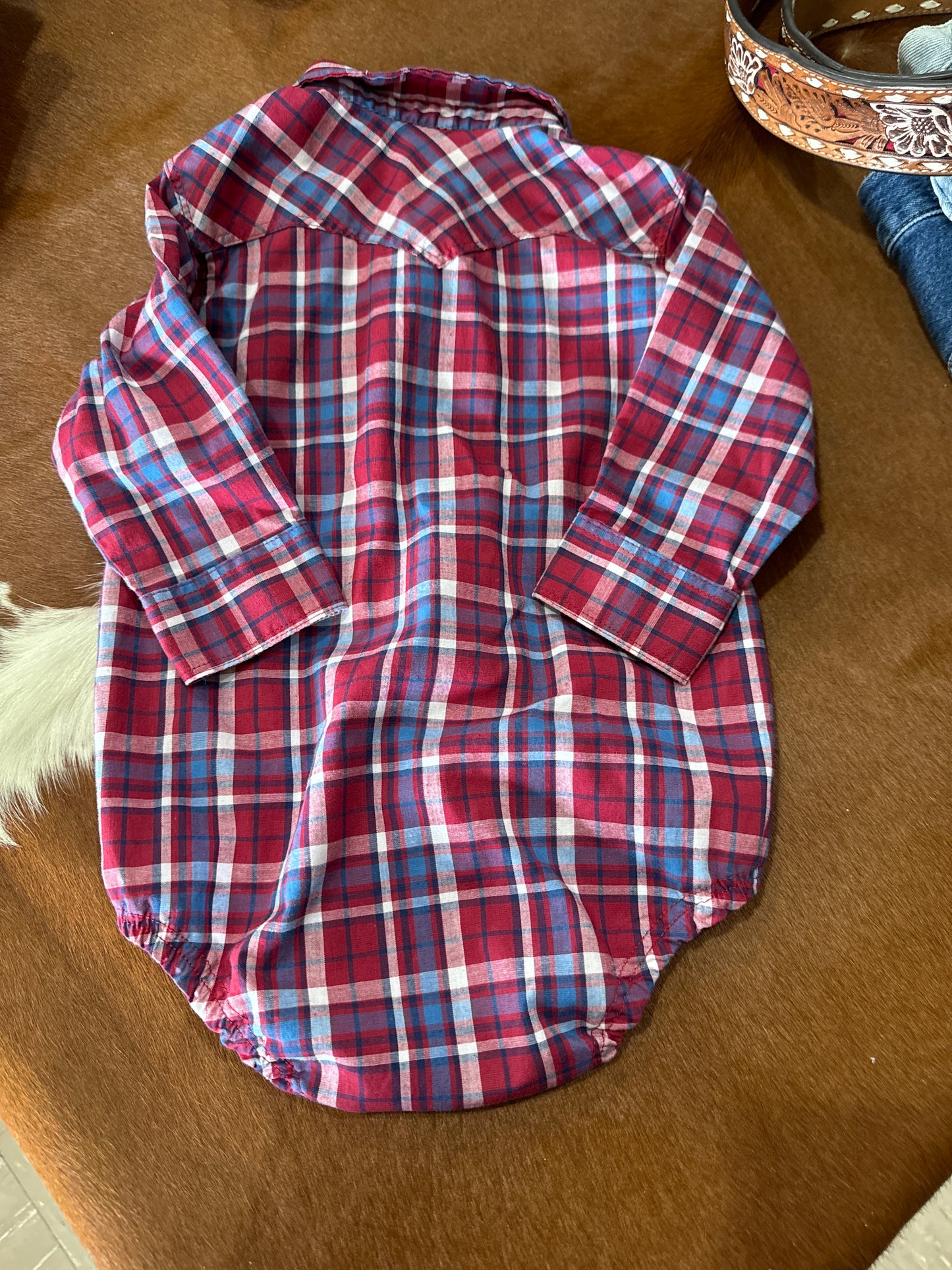#021525 Wrangler Onesie Size 24M