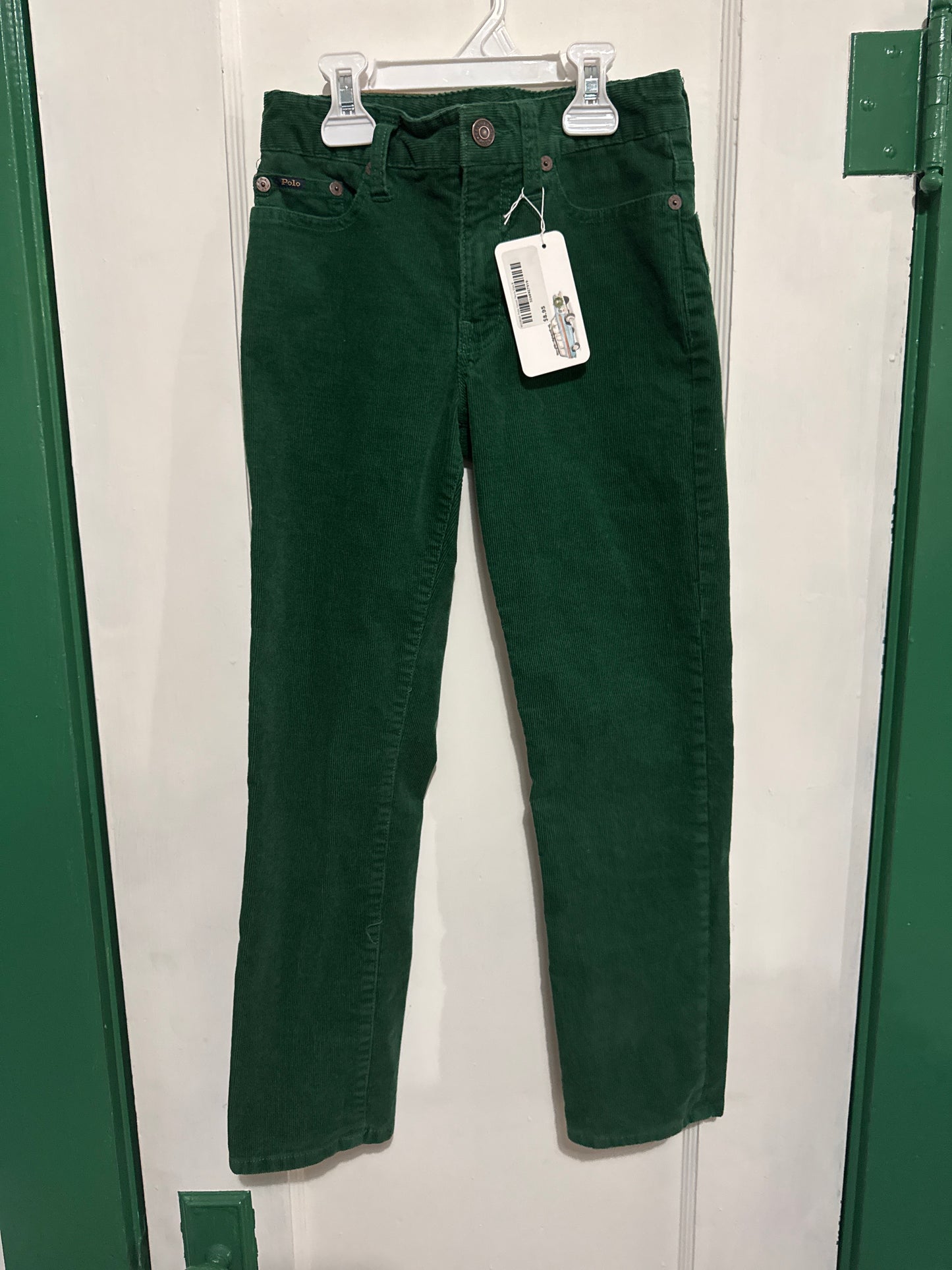 #033025 Polo Green Pants Size 8