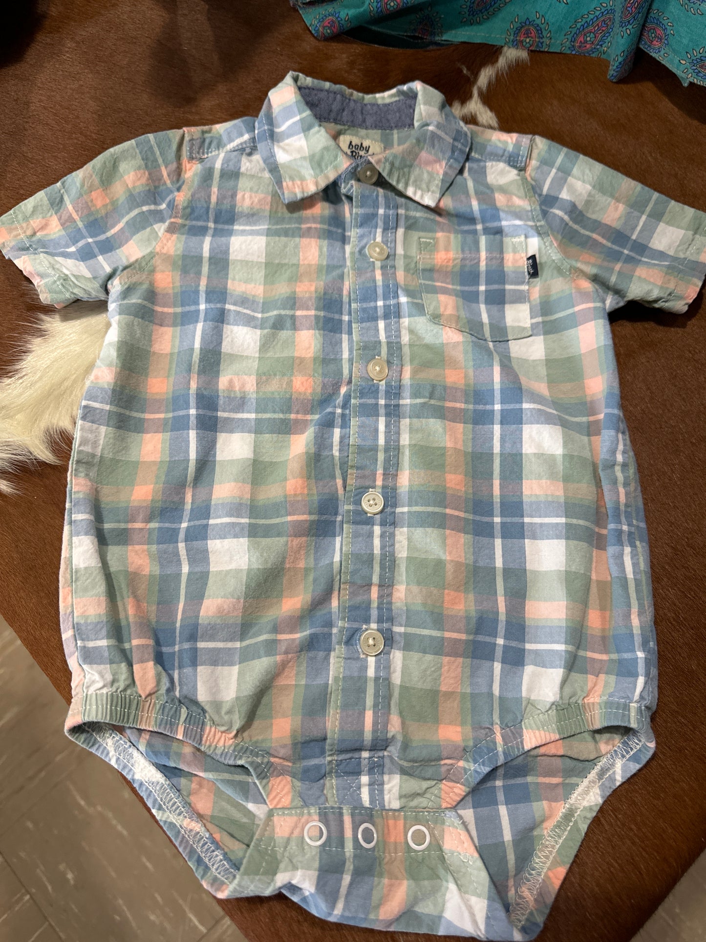#021525 Baby B'Gosh Onesie Size 18M