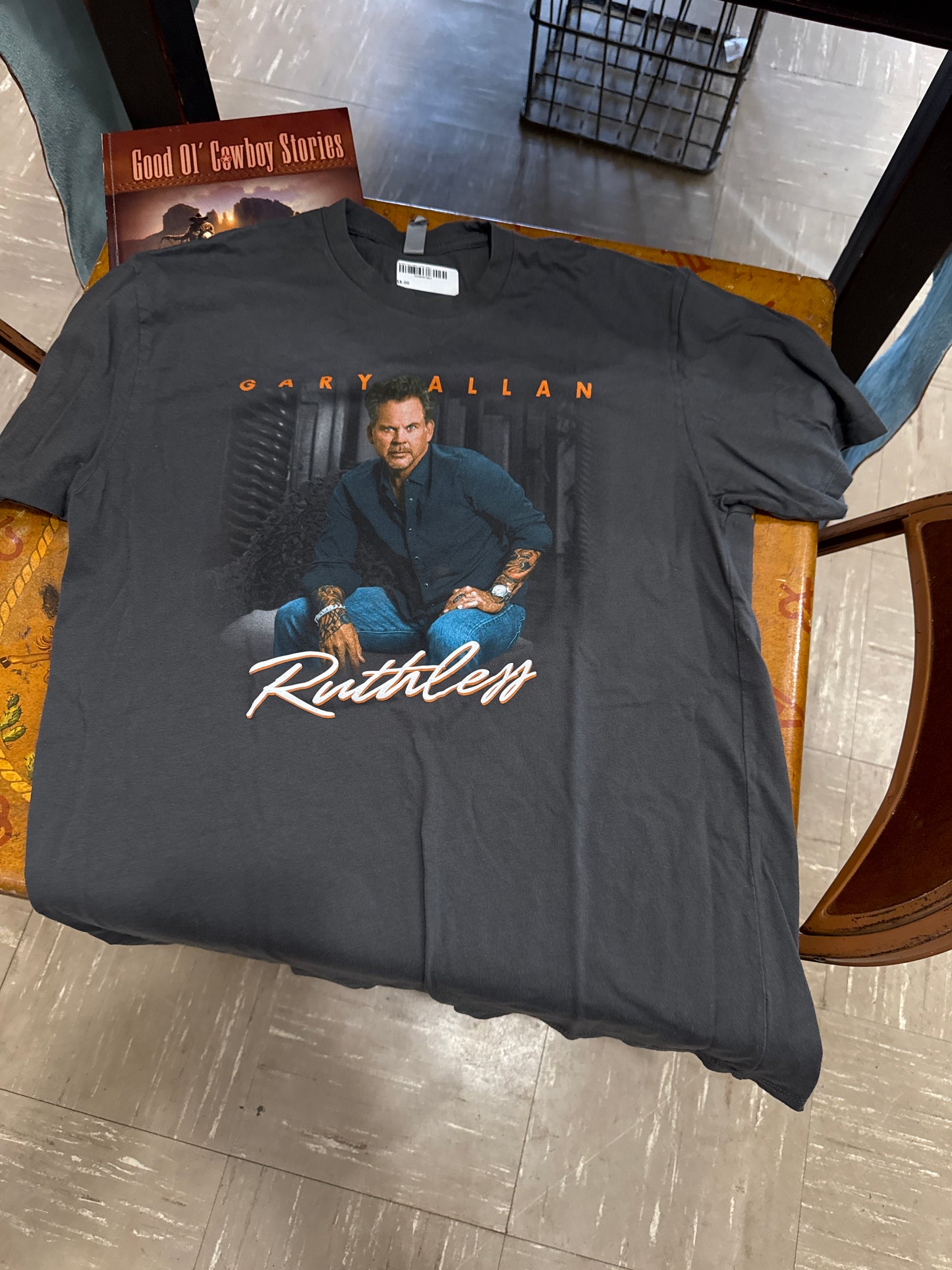 #021825 Gary Allan T Shirt Size L