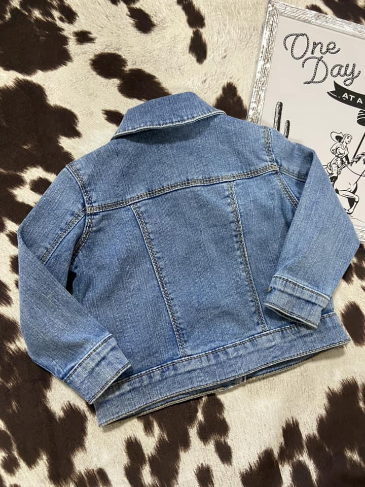 #010225 Carter's Denim Jacket Size 12M