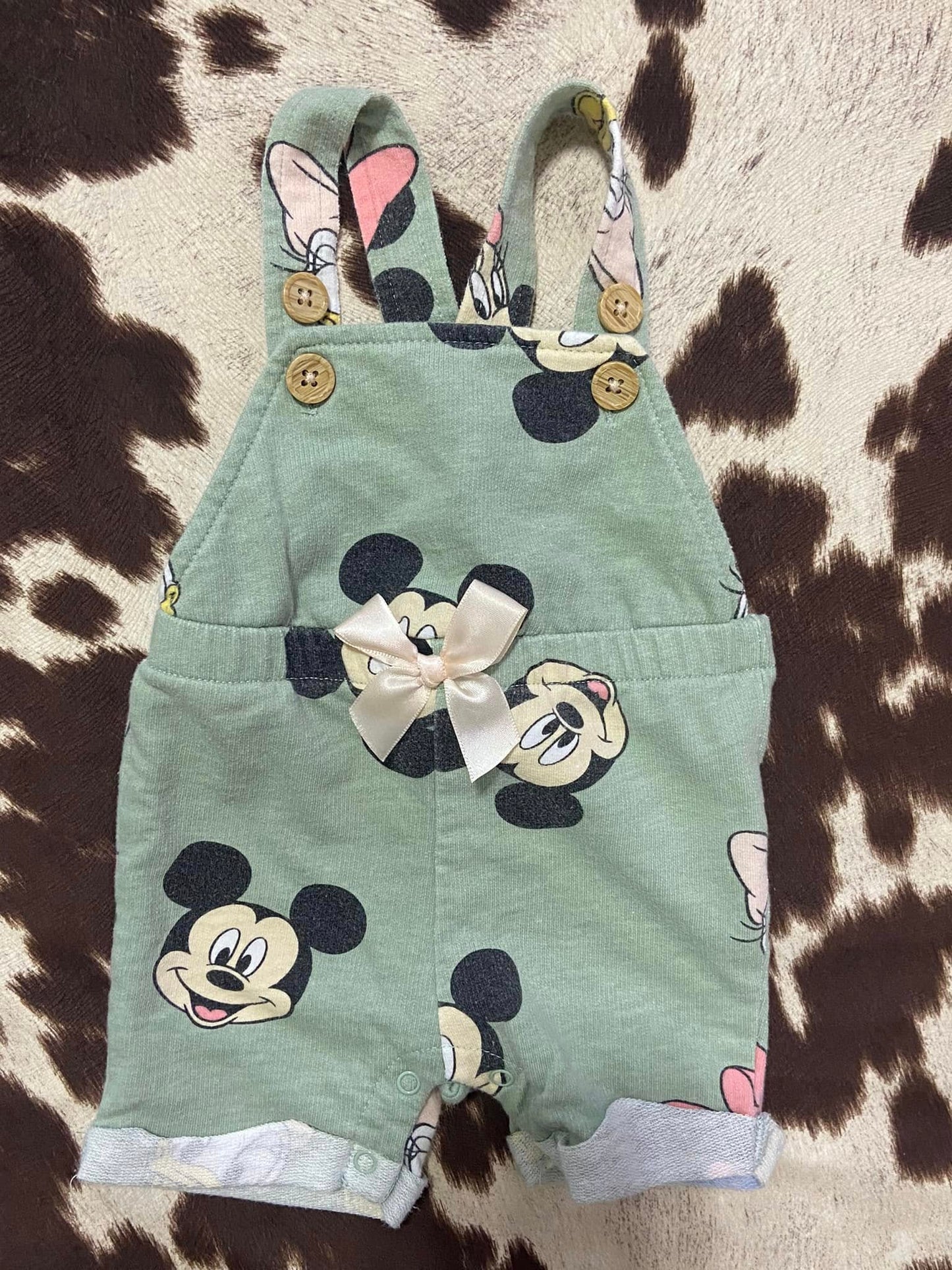 #010225 Disney Baby Shortall Size 0/3 M