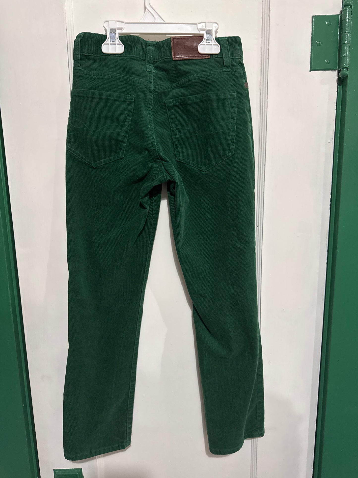 #033025 Polo Green Pants Size 8