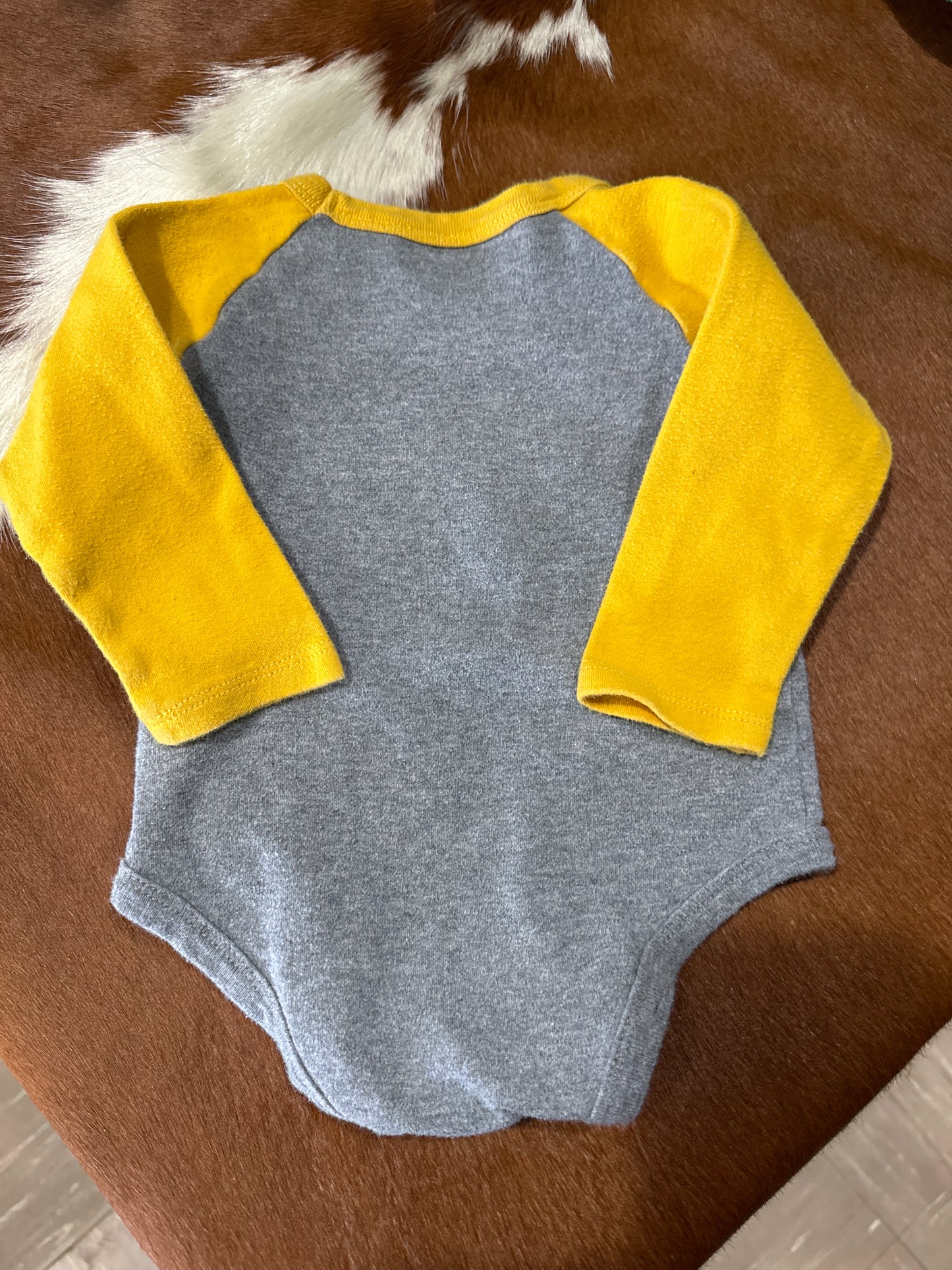#021525 John Deere Onesie Size 3/6 M