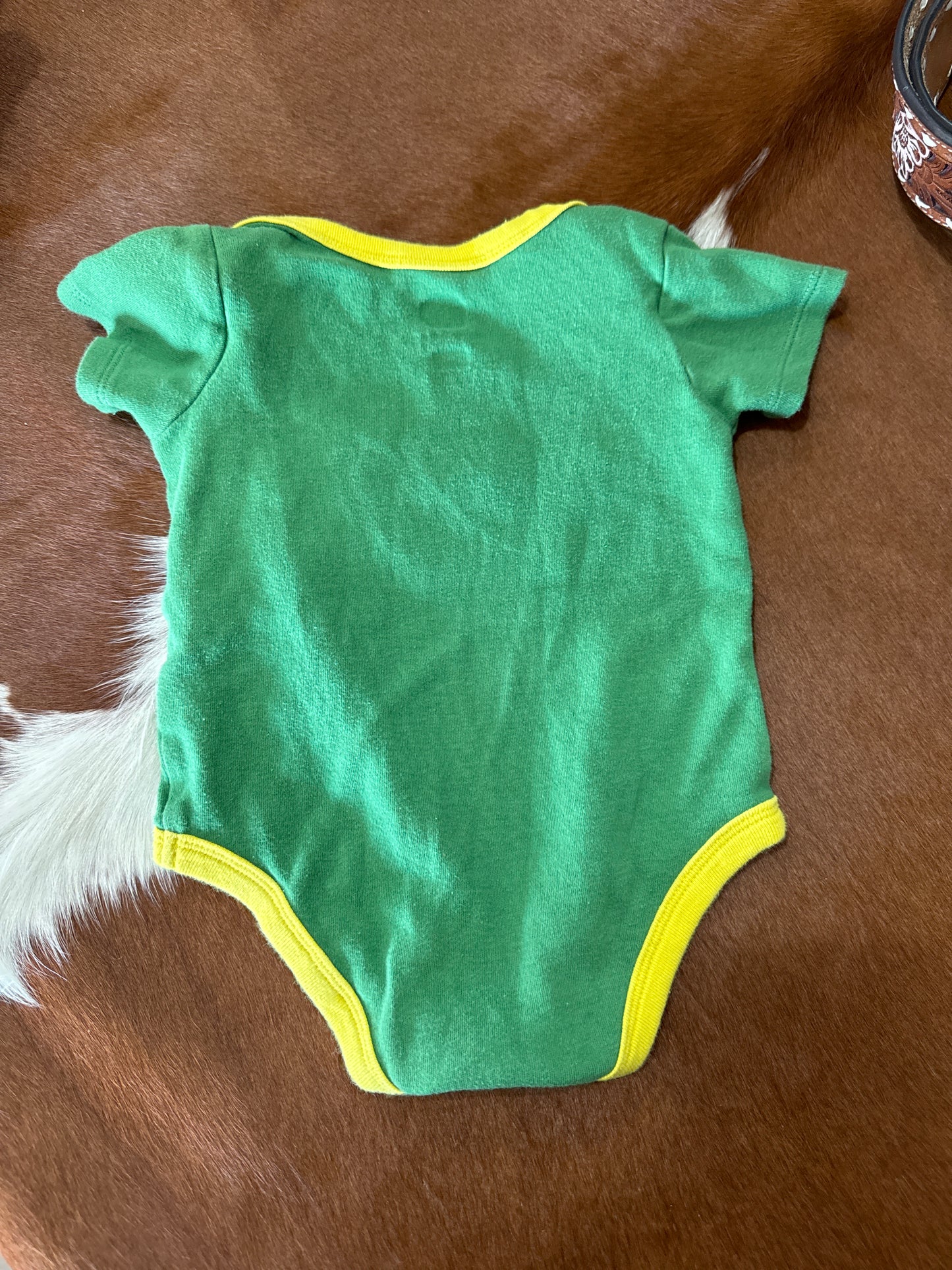 #020725 John Deere Onesie Size 6/9 M