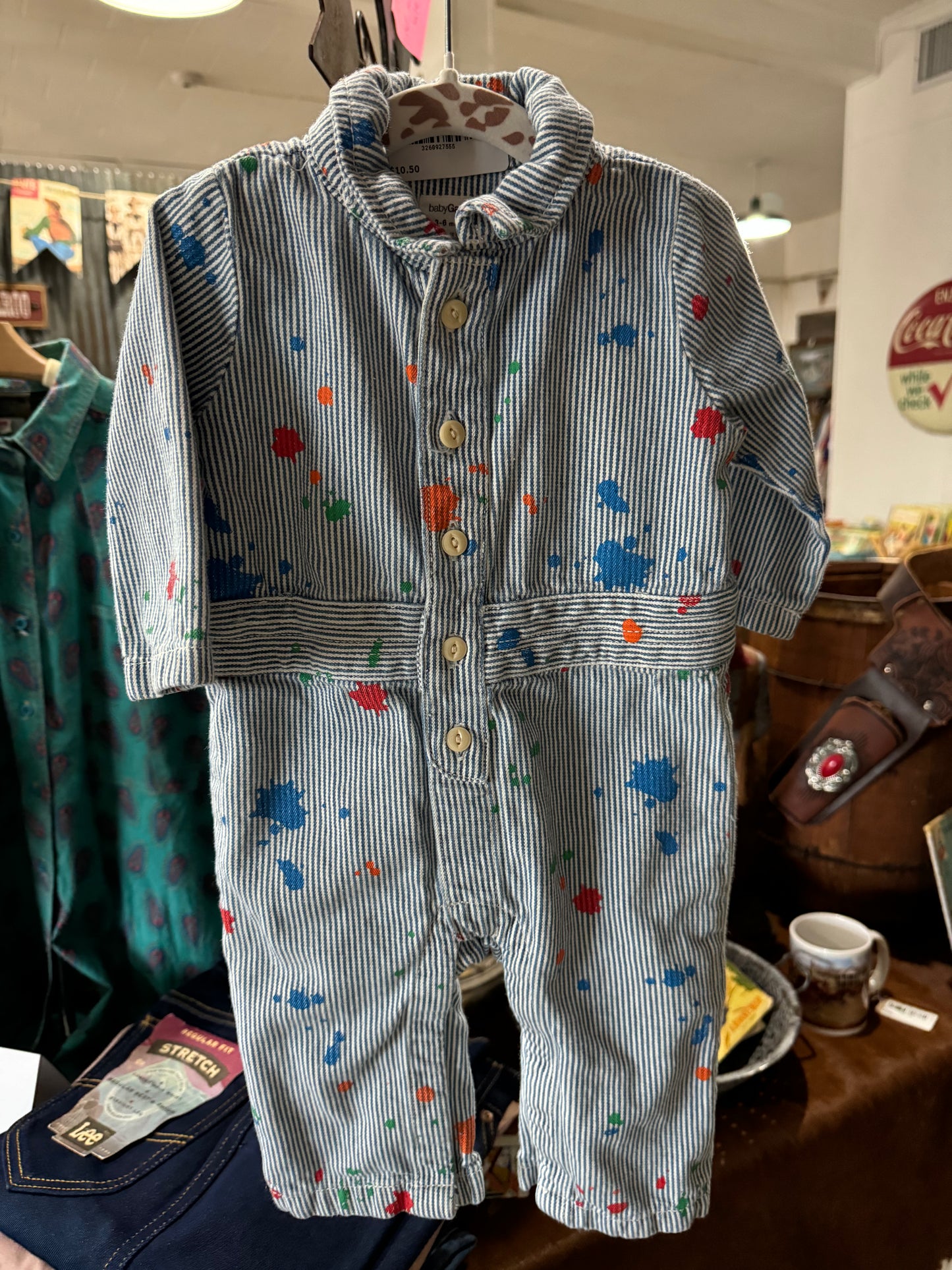 #121024 LW Baby Gap 1 Piece Outfit Size 3/6 m