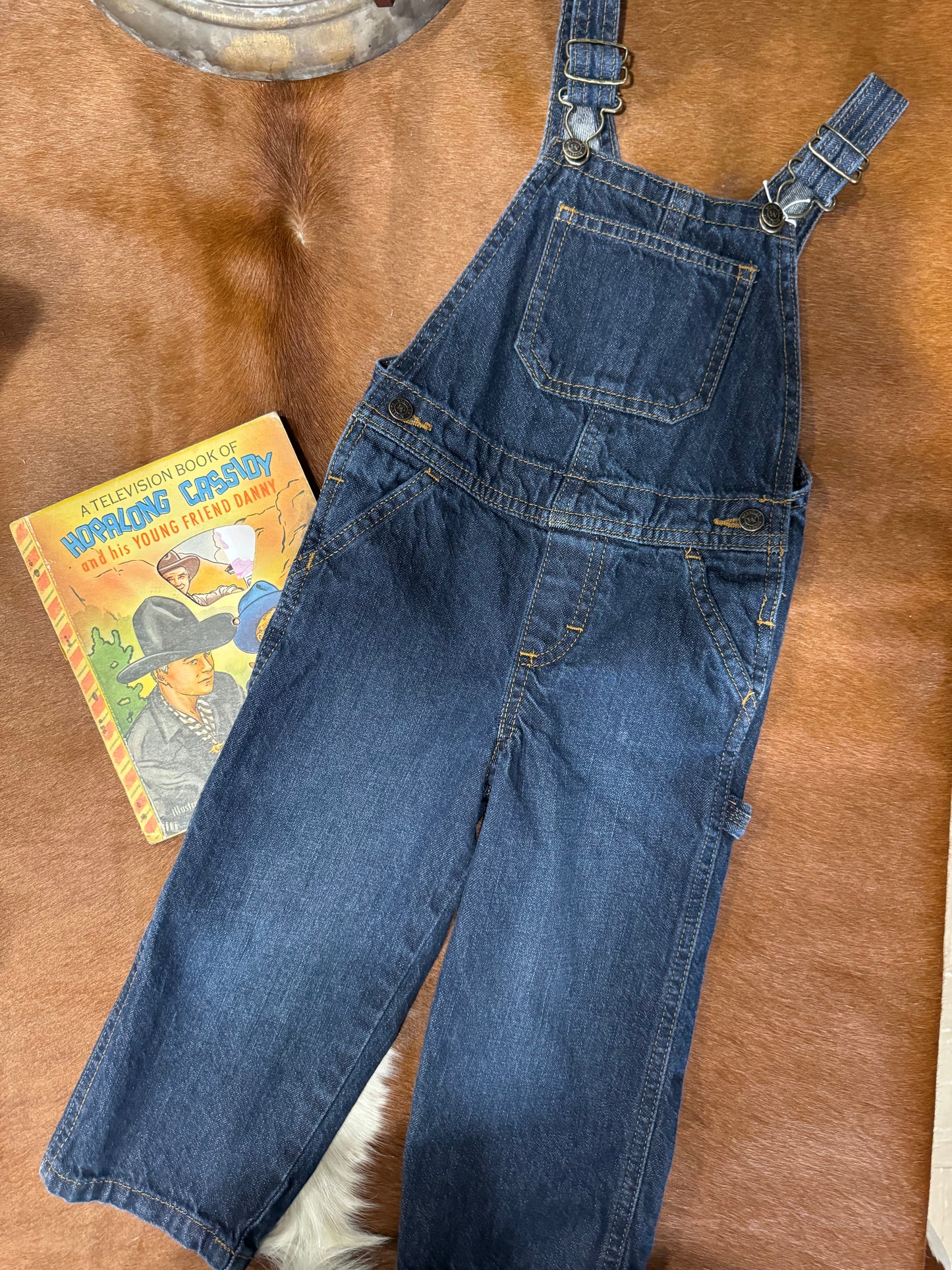 #100824 LW Wrangler Overalls Size 3T