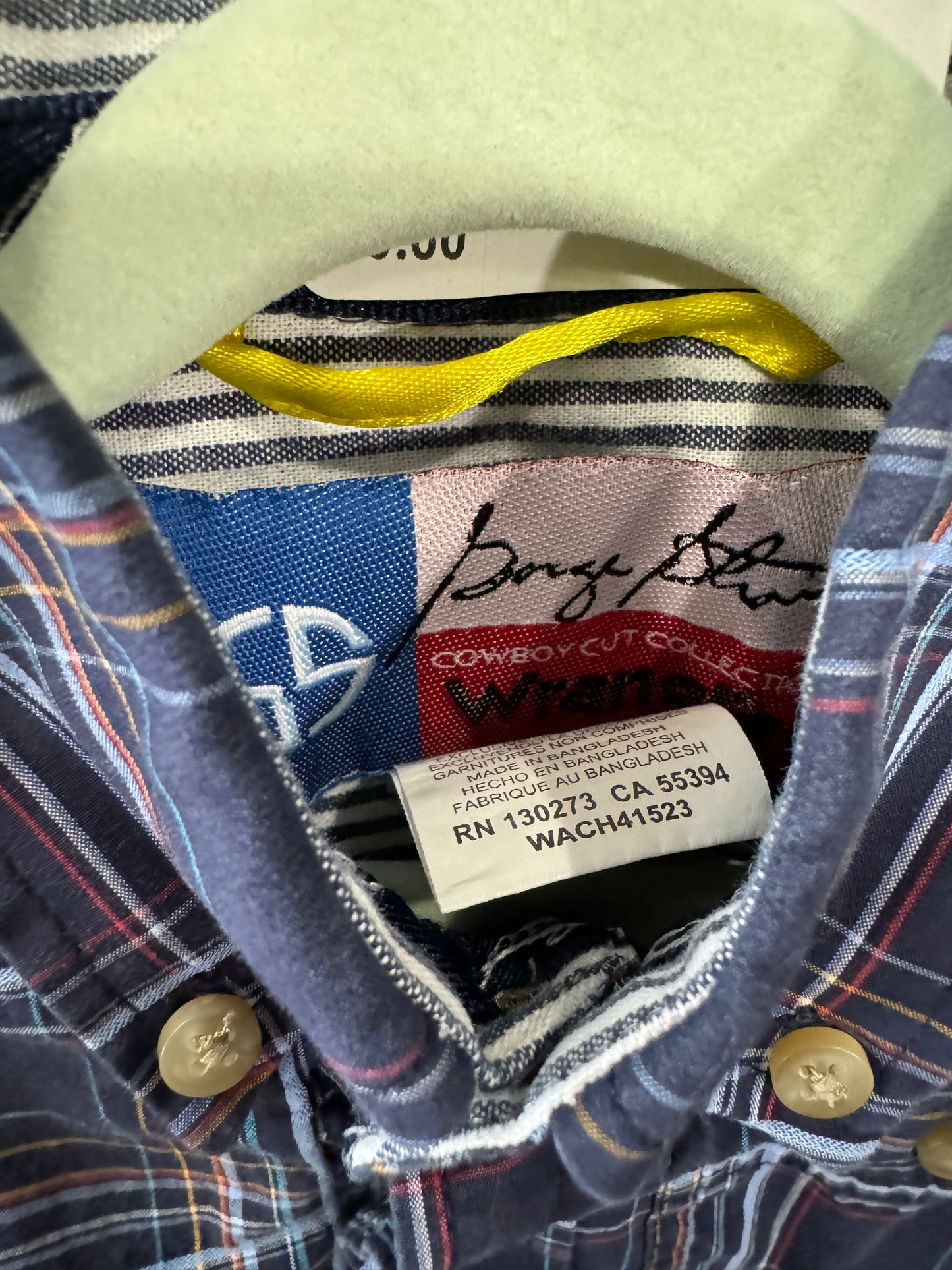 #121624 LW Kids George Strait Shirt Size 2T