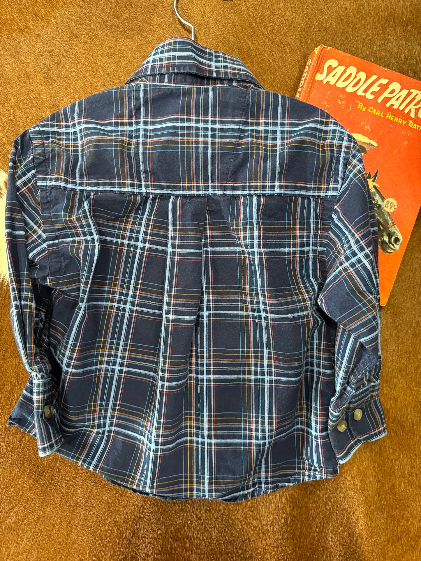 #121624 LW Kids George Strait Shirt Size 2T