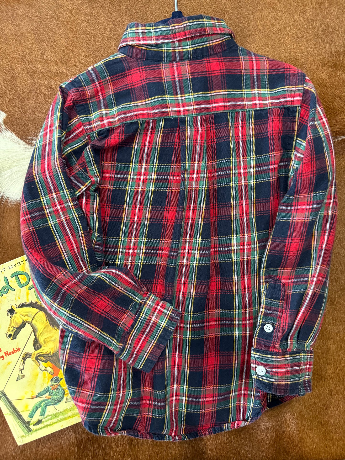 #032424 Boys Wrangler Shirt (5T)