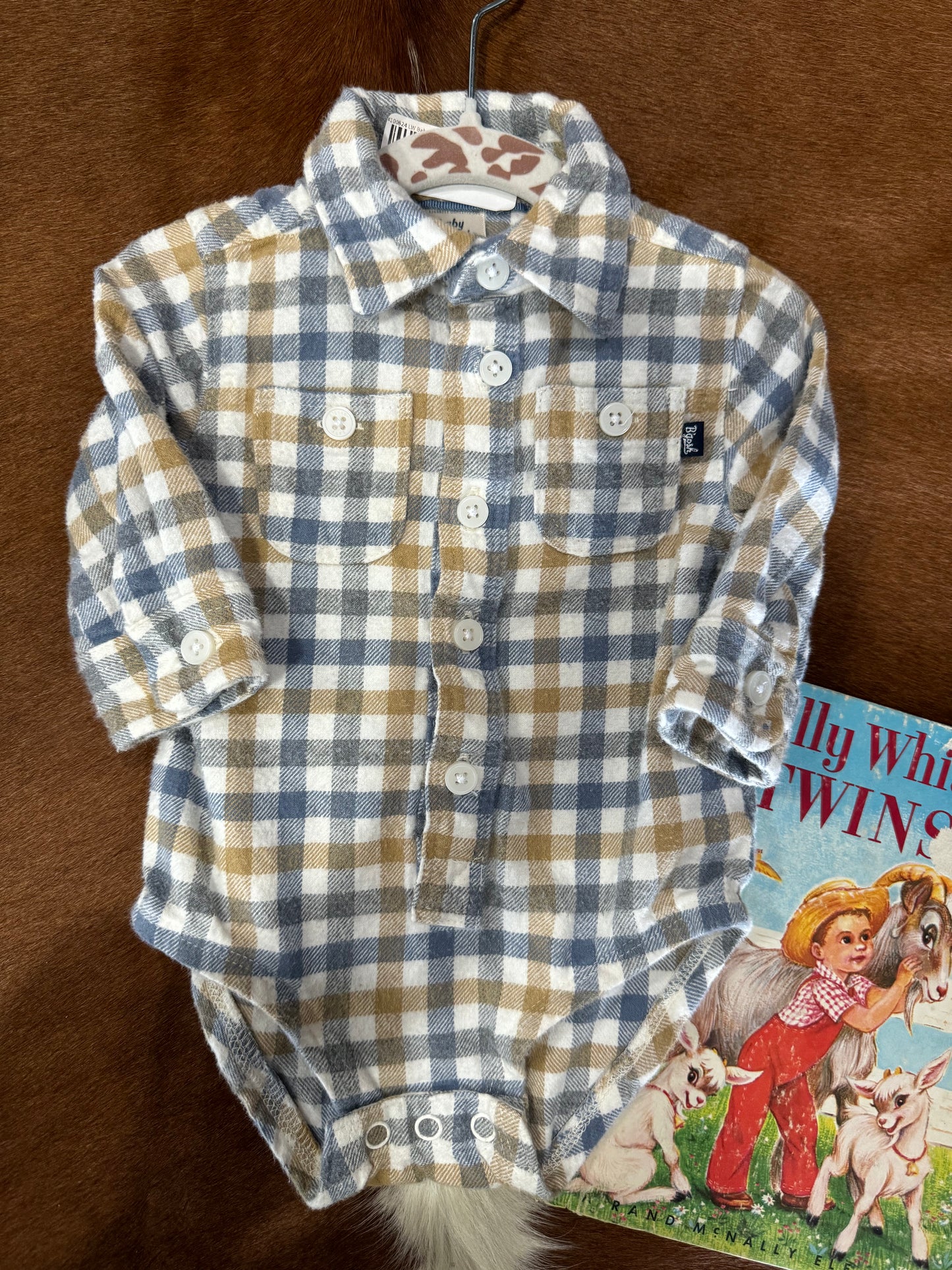 #100824 LW Baby B'Gosh Onesie Size 6m