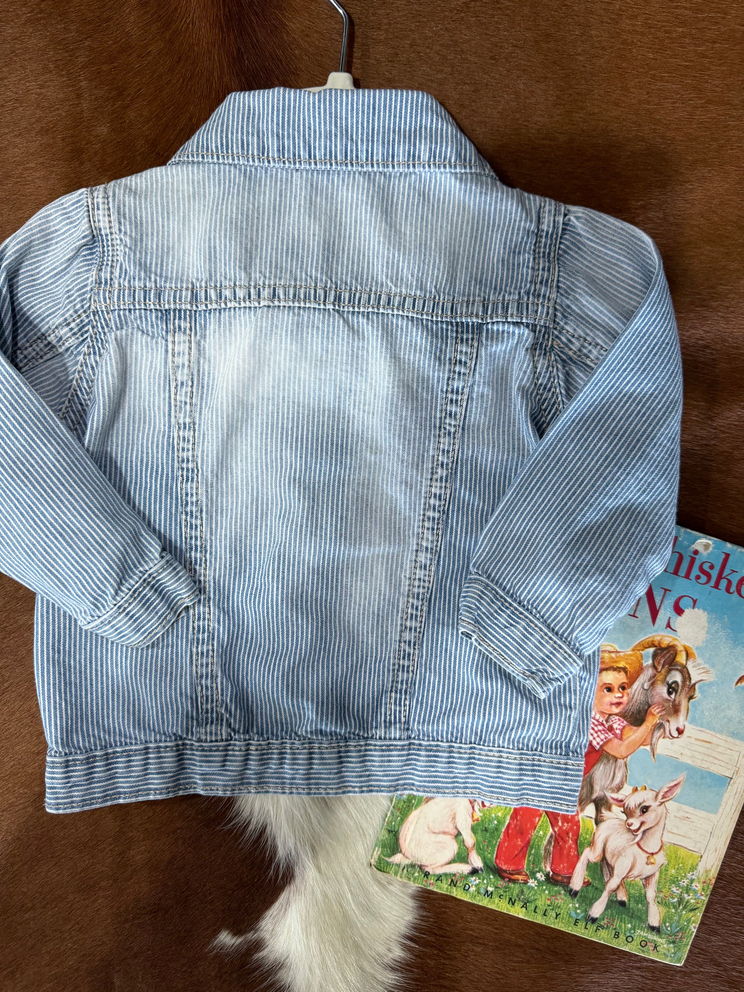 #100824 LW Baby B'Gosh Striped Jacket Size 9M