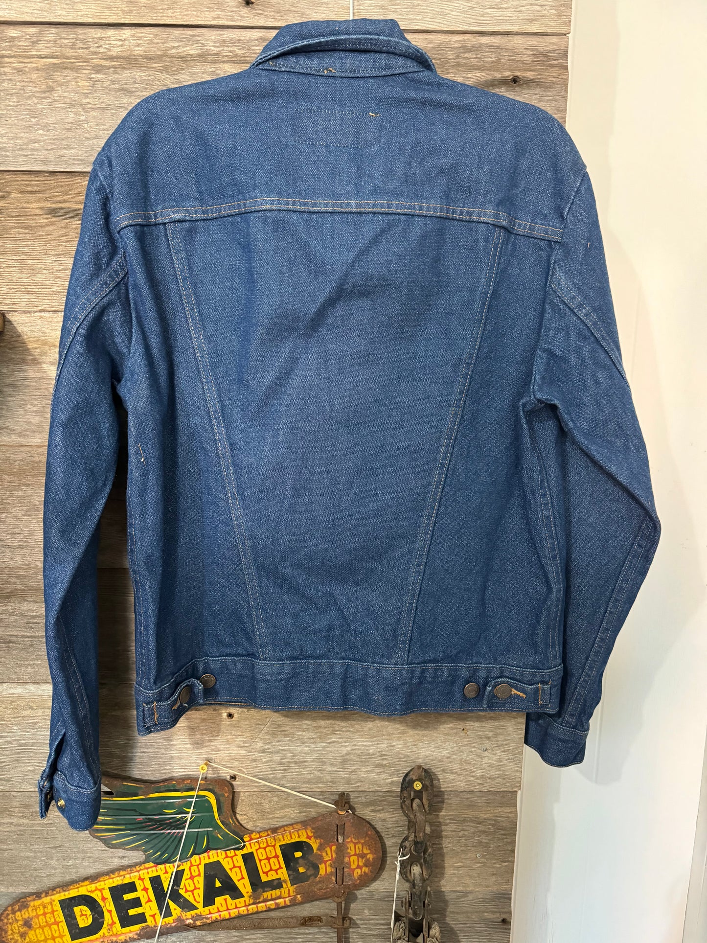 #011125 Wrangler Mens Jean Jacket Size S