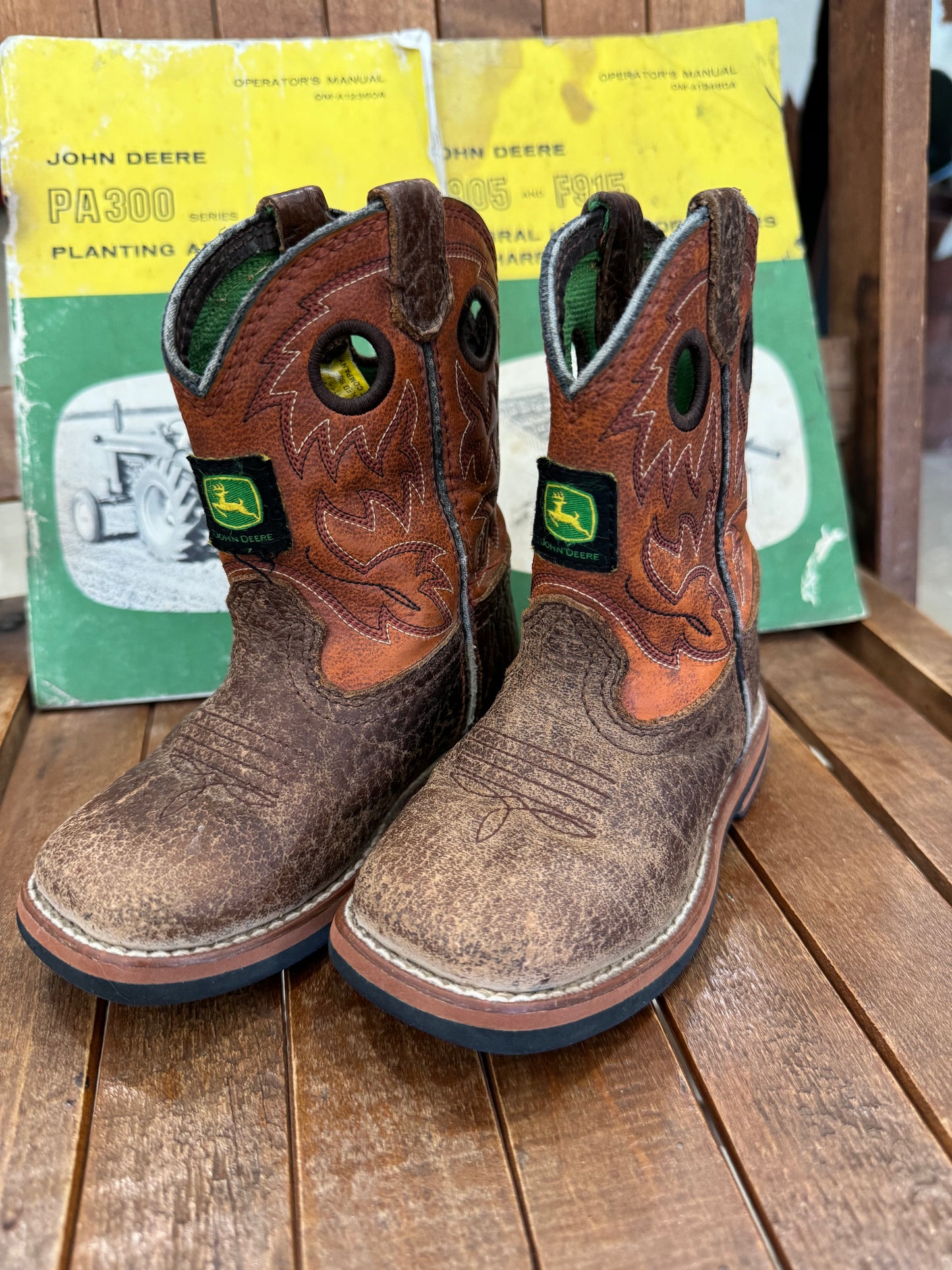 #011125 John Deere Infant Boots Size 5M