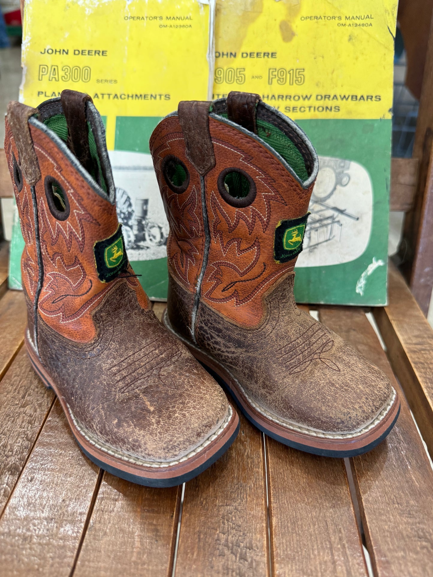 #011125 John Deere Infant Boots Size 5M