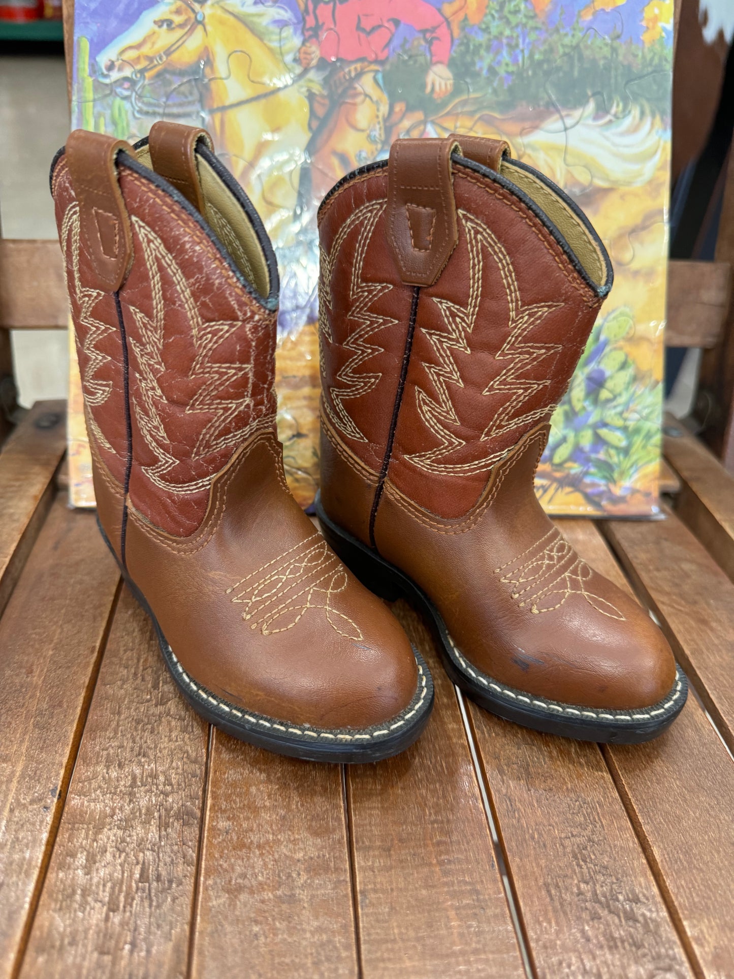 #011125 American Western Boots Infant Size 5