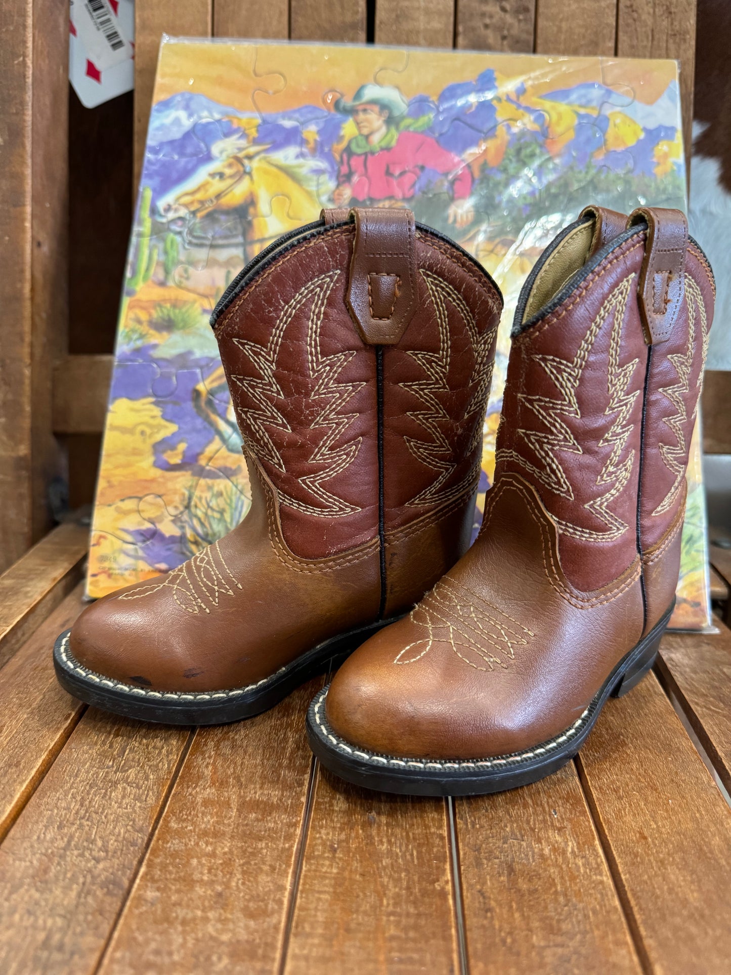 #011125 American Western Boots Infant Size 5