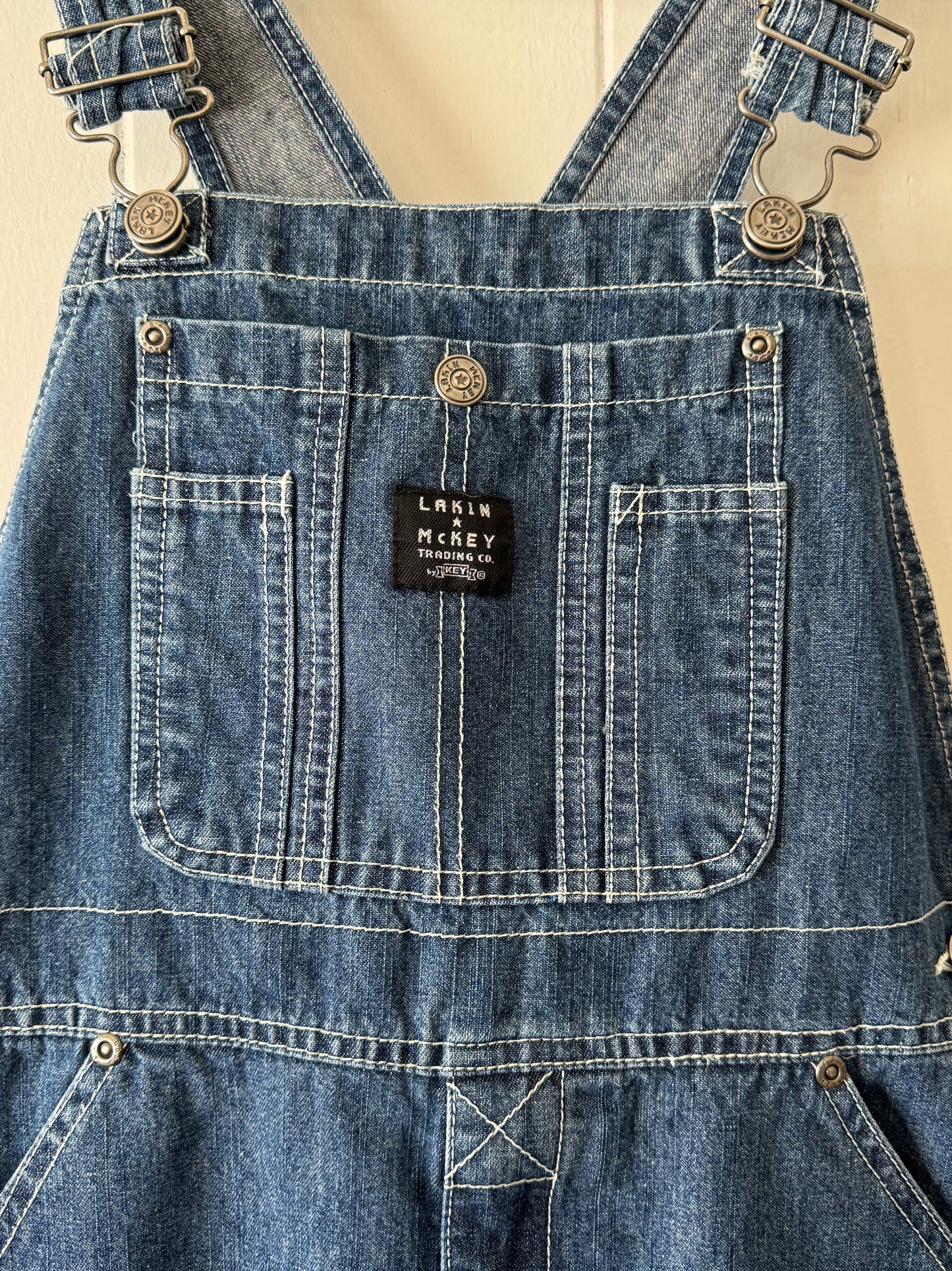 #010925 Lakin MCKey Overalls Boys Size 16