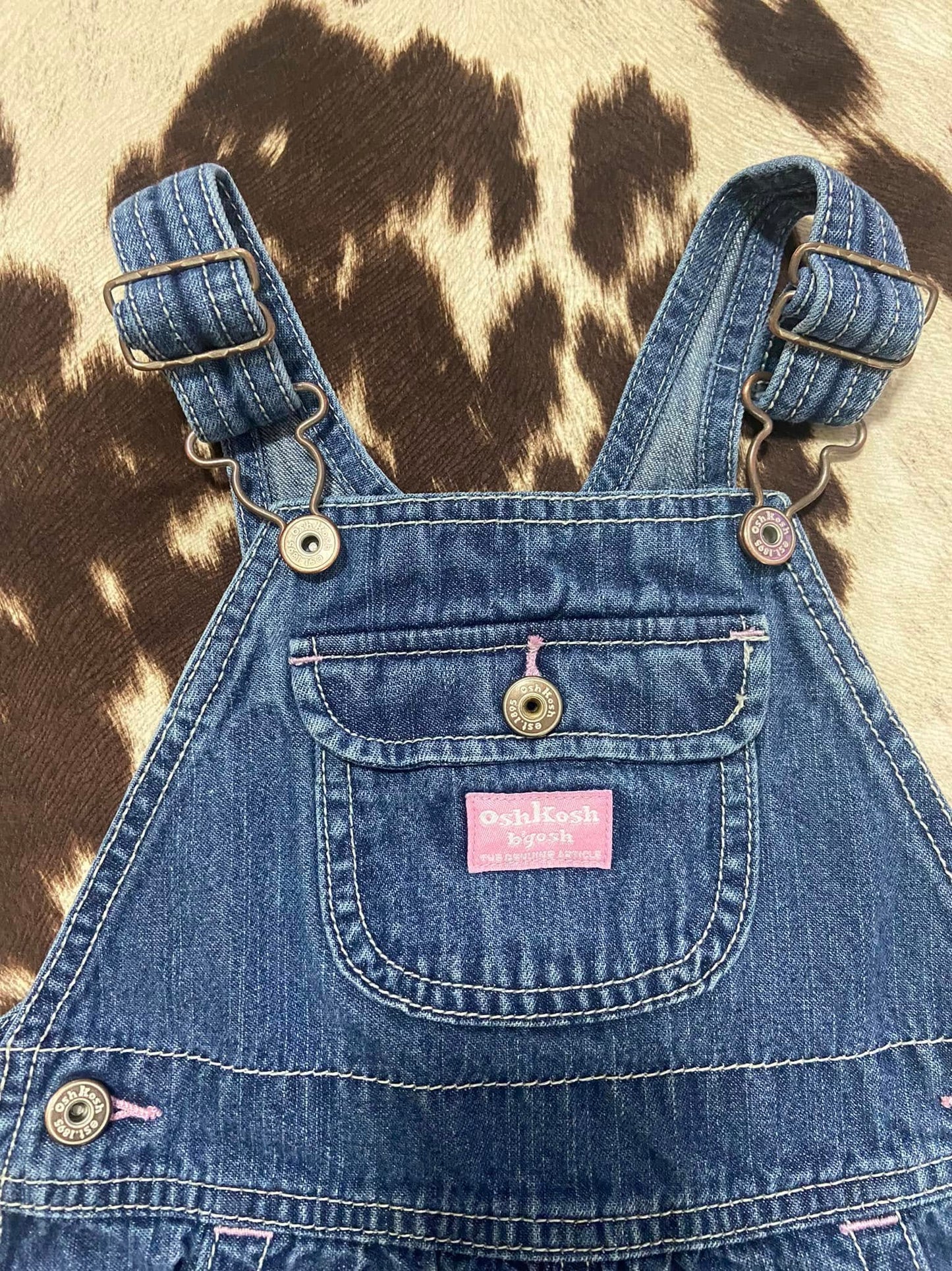 #010225 Osh Kosh Overalls Size 24M