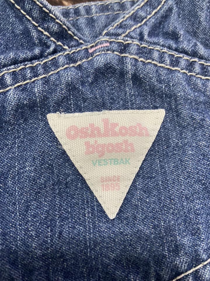 #010225 Osh Kosh Overalls Size 24M