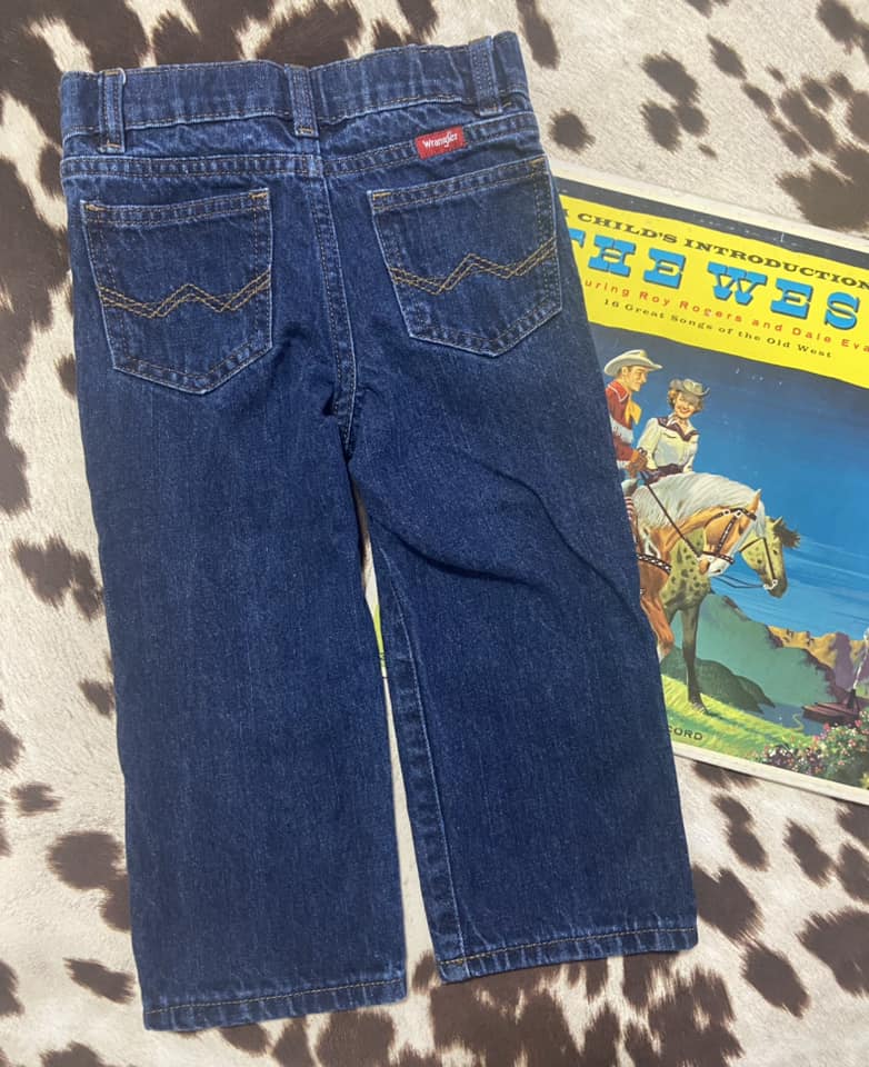 #010225 Wrangler Boys Toddler Jeans Size 4T