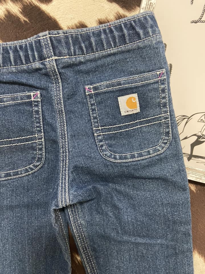 #010225 Carhartt Girls Jeans Size 6mo