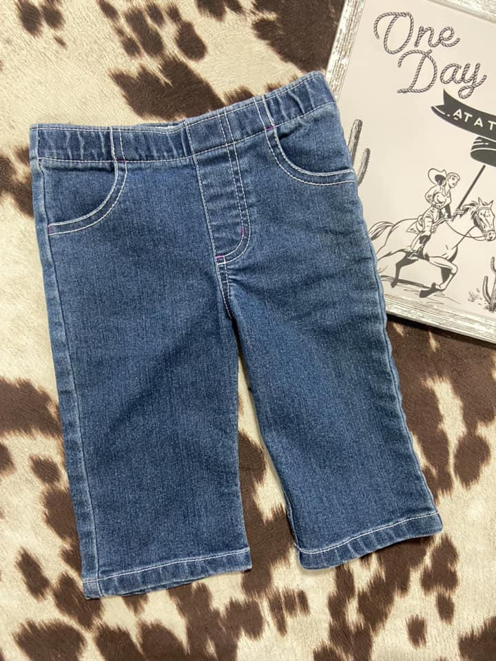 #010225 Carhartt Girls Jeans Size 6mo