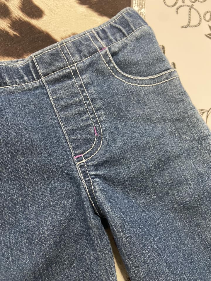 #010225 Carhartt Girls Jeans Size 6mo