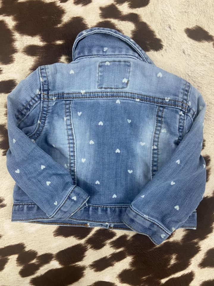 #010425 OshKosh B'Gosh Jacket With Hearts Size 12M