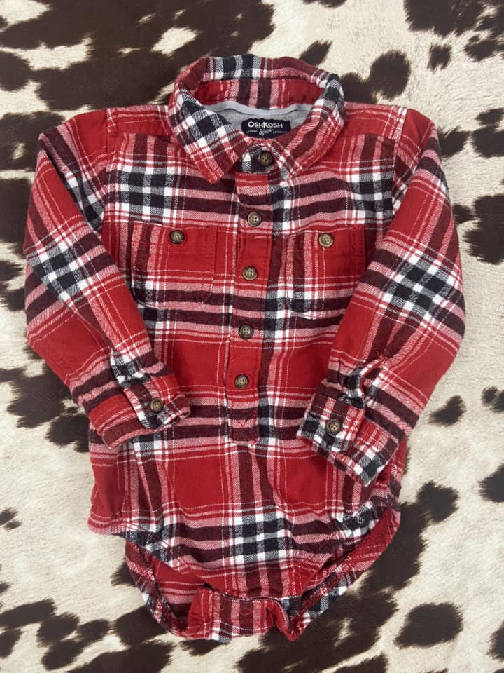 #010425 Baby B'Gosh Onesie Size 18-24M