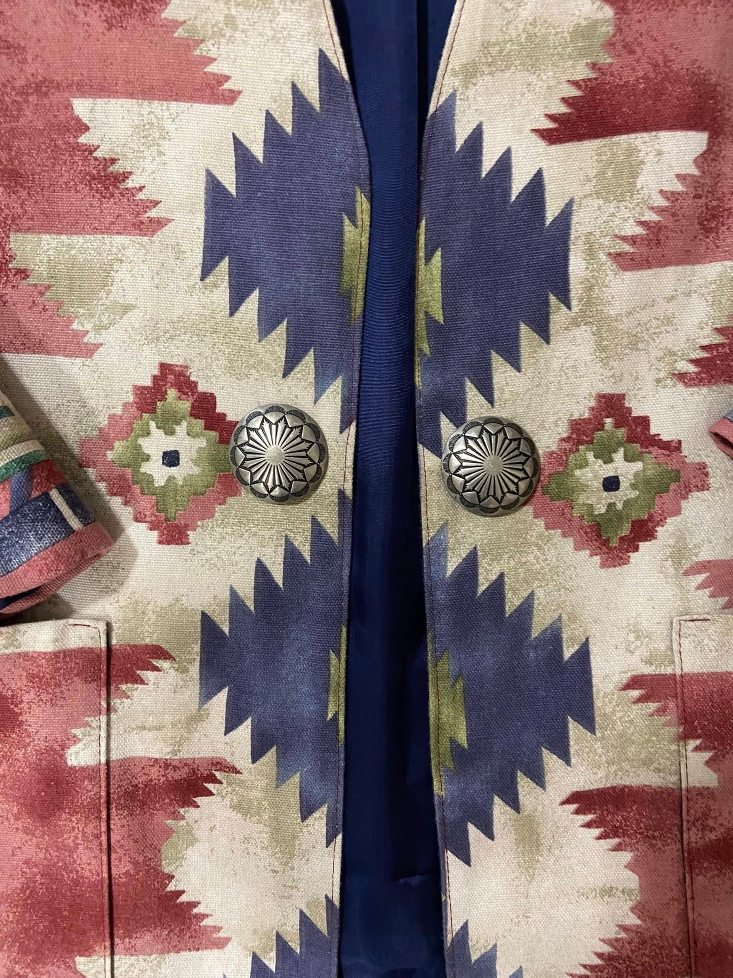 Vintage WRAPS Western Wear Blazer Jacket - Ladies Women's - Southwestern