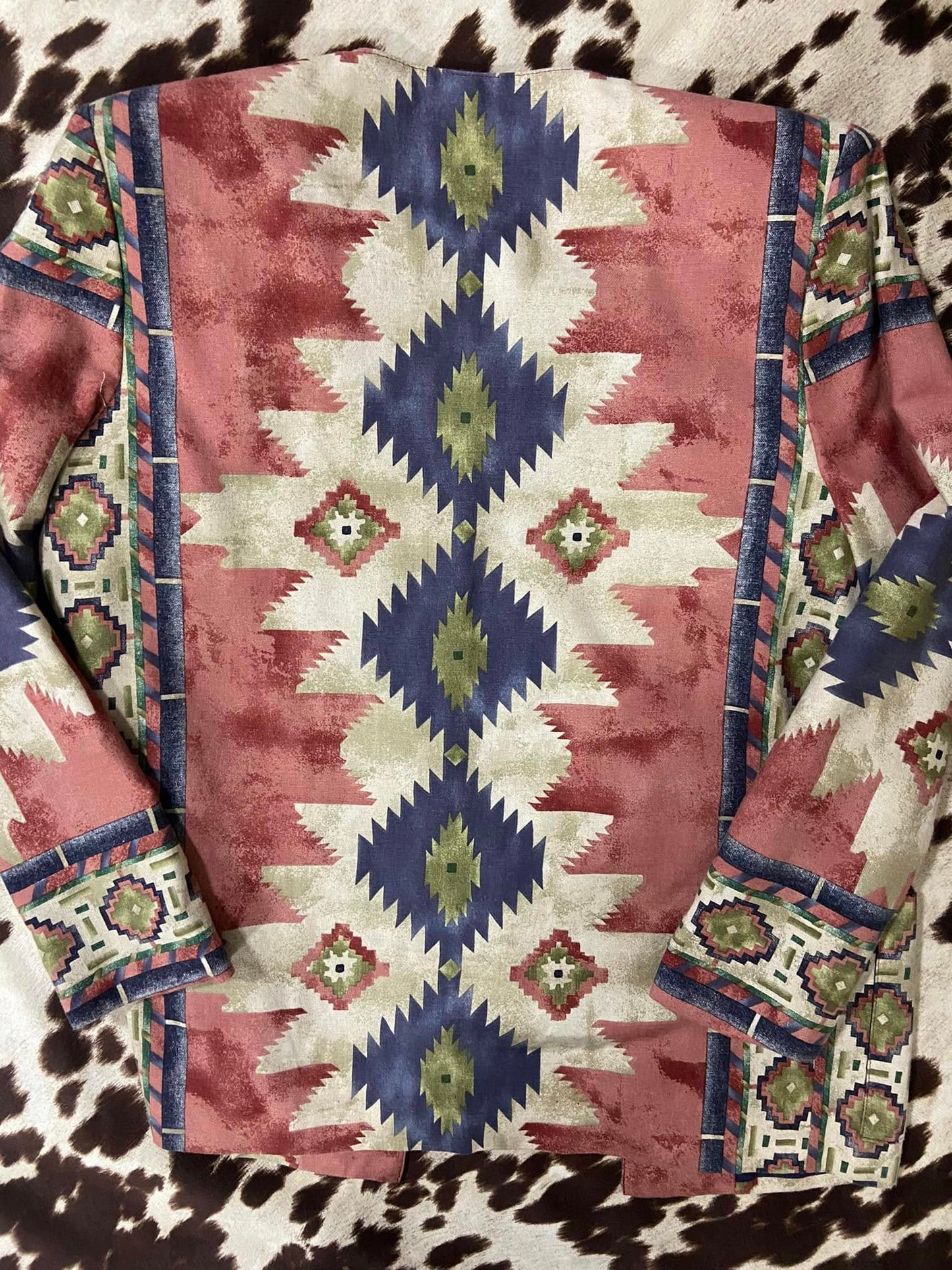 Vintage WRAPS Western Wear Blazer Jacket - Ladies Women's - Southwestern