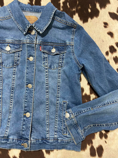 #010225 Levi's Jean Jacket Youth Size XL