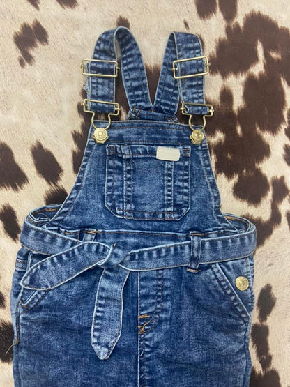 #010325 7 For All ManKind Overalls Size 18M