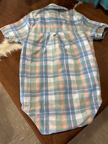 #021525 Baby B'Gosh Onesie Size 18M