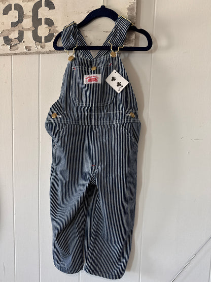 #041025 Round House Blue/White Striped Size 3T