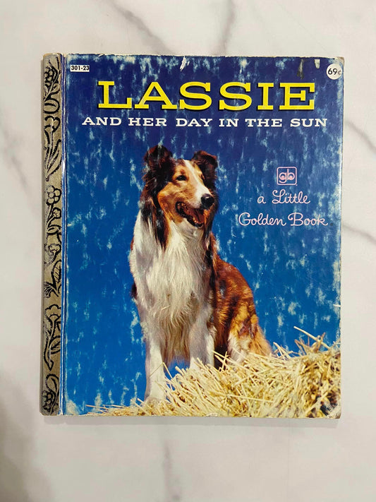 #032224 Lassie And Her Day In The Sun Little Golden Book