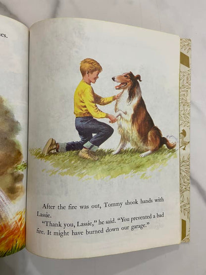 #032224 Lassie And Her Day In The Sun Little Golden Book