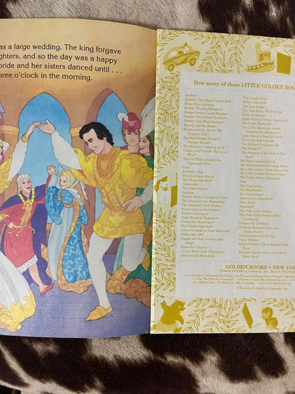 #031024 LW The Twelve Dancing Princesses Little Golden Book