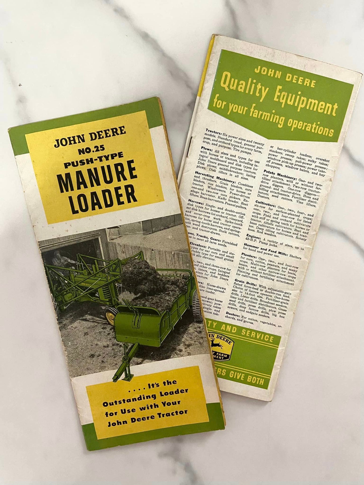 #1222 LW Maure Loader John Deere Manual *Vintage