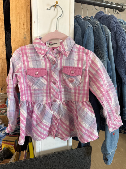 #033025 Harley Davidson Shirt Size 2T