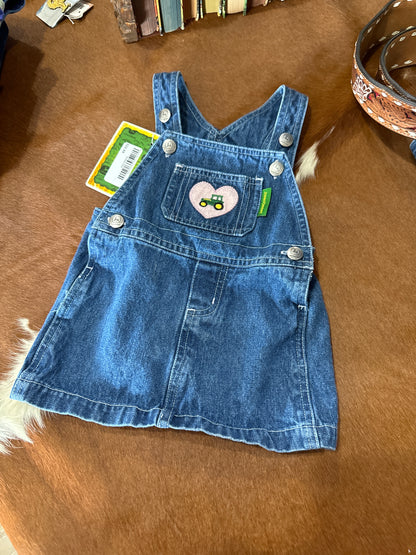 #021525 John Deere Dress Size 3/6M