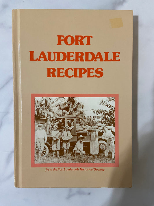 #032424 Fort Lauderdale Recipes Book