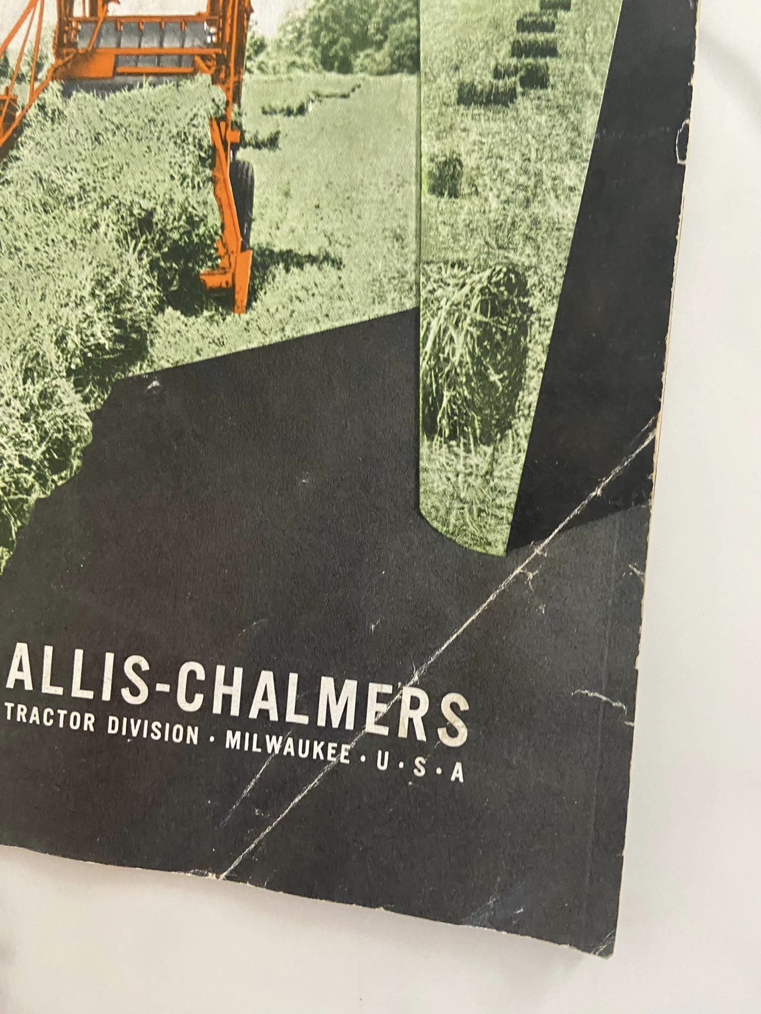 #1222 LW Allis Chalmers Roto - Baler Book